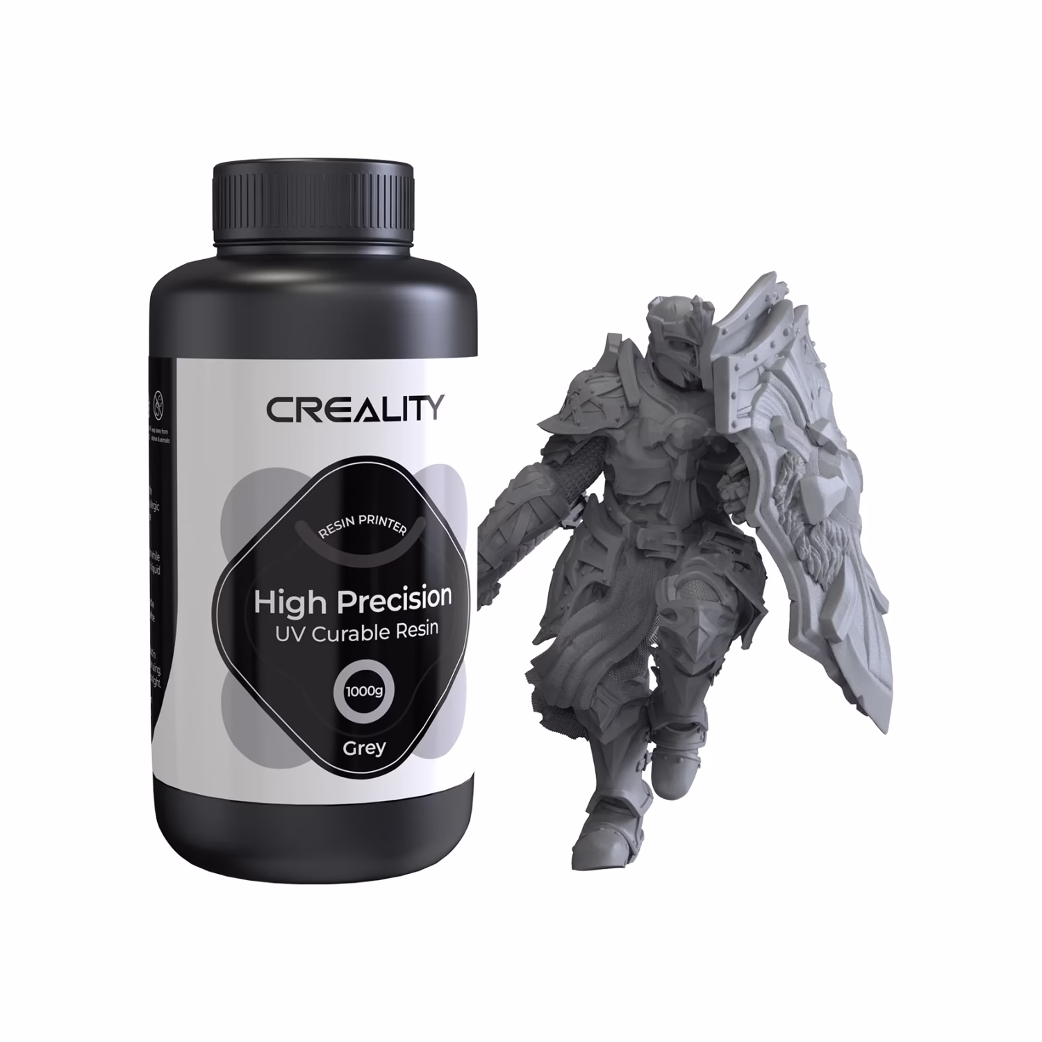 Resina De Alta Precisão Cinza Claro - Creality - 1KG
