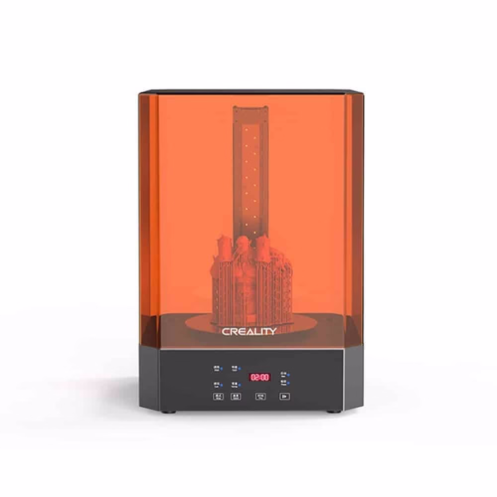 Máquina de lavagem e cura para impressão 3D. Modelo Creality Uw-02