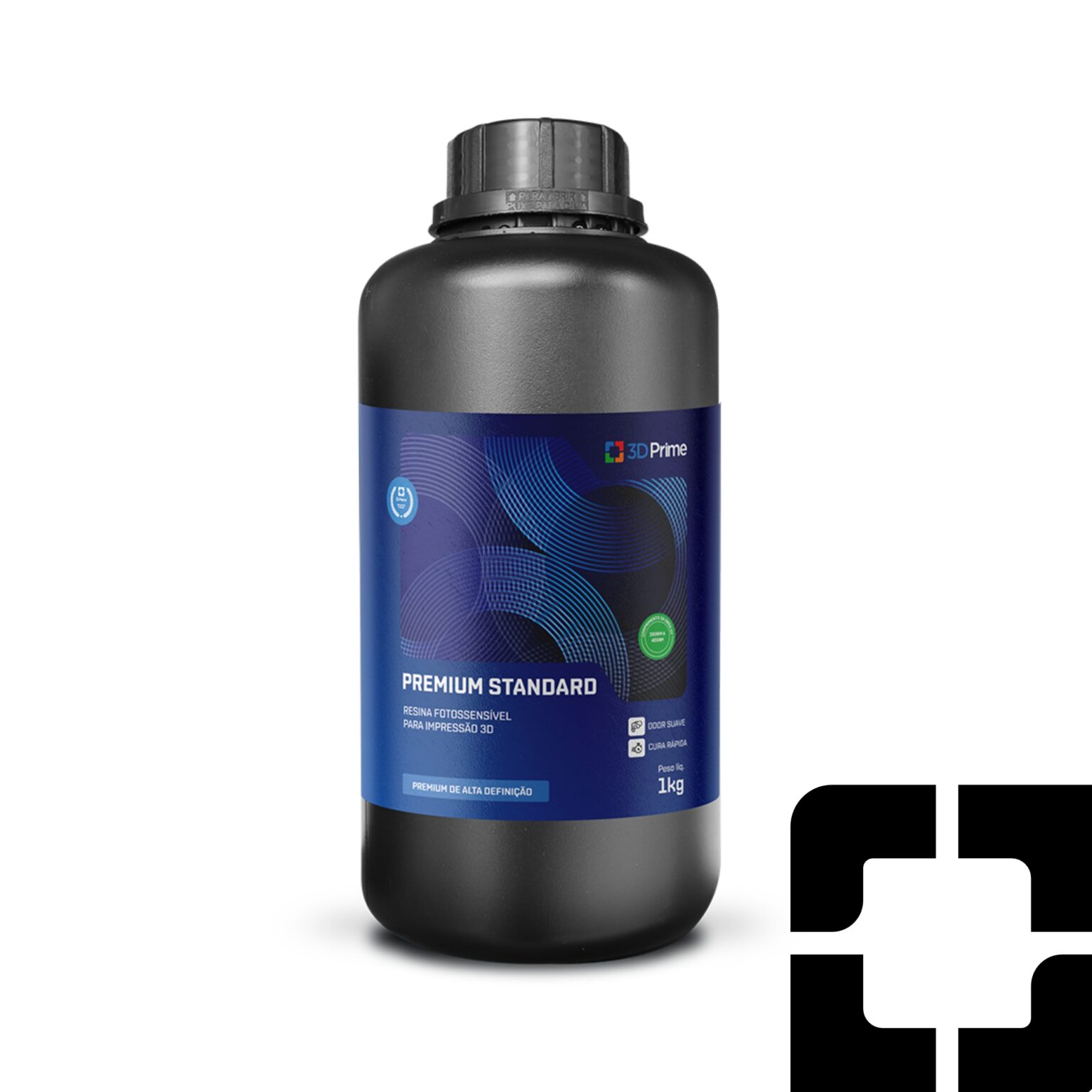 Resina Premium Standard Preto - Imagem 1